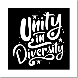 Unity in Diversity - Diverse Colours Posters and Art